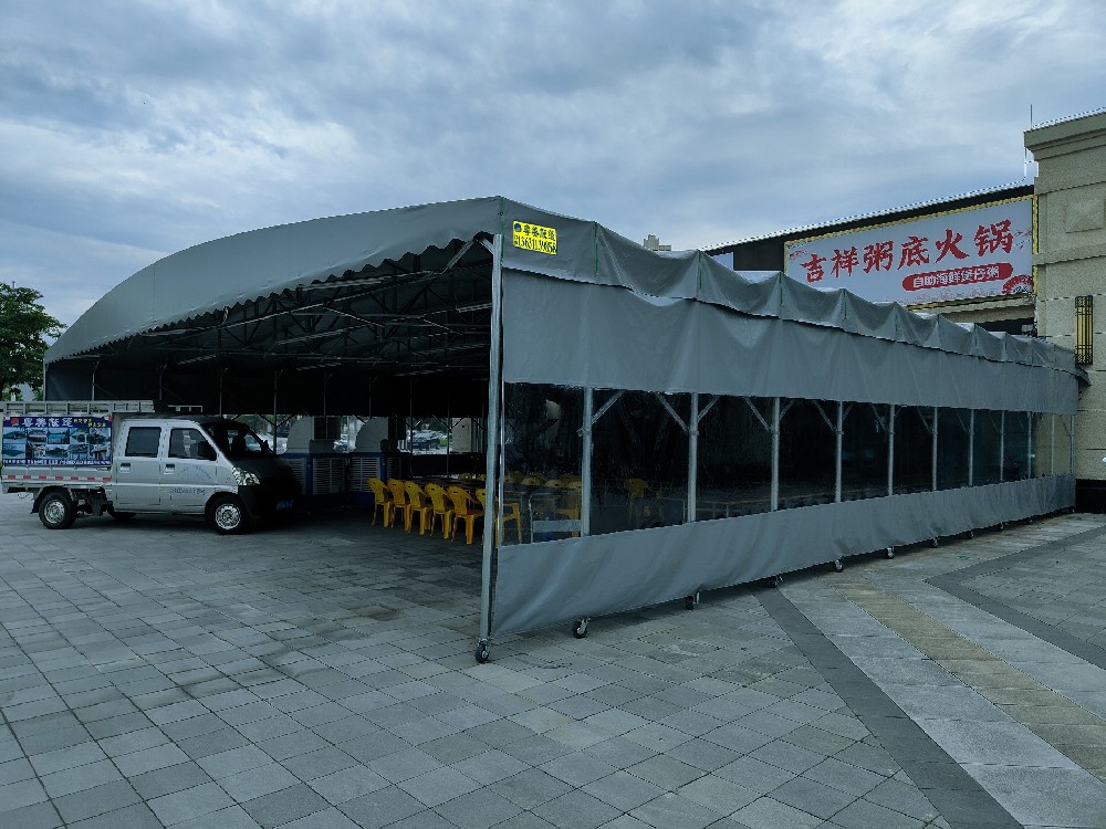 　　電動推拉帳篷